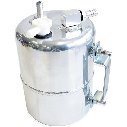 Brake Vacuum Reservoir Tank - Polished or black
Includes Mounts & Fittings. 6.75" (170mm) Tall x 5" (125mm) Diameter
PRODUCT CODE:
AF77-1018