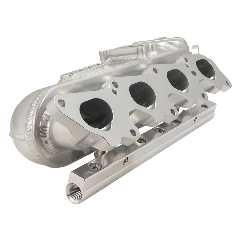 Proflow Intake Manifold Kit, For Nissan SR20 S13, Fabricated Aluminium, 76mm Throttle Body, Fuel Rail Kit