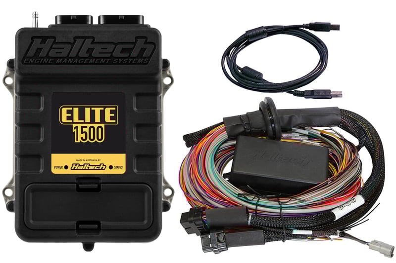 Elite 1500 + Premium Uni Wire-in Harness Kit 5.0m (16’)