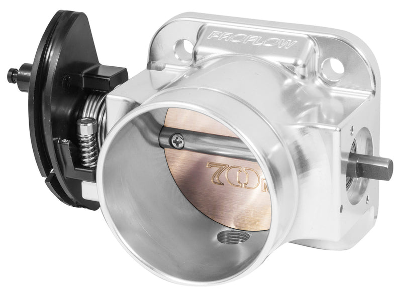 Proflow Throttle Body, Universal 70mm Bore Size, MPI, Billet Aluminium, Natural
Part Number:PFETBU70