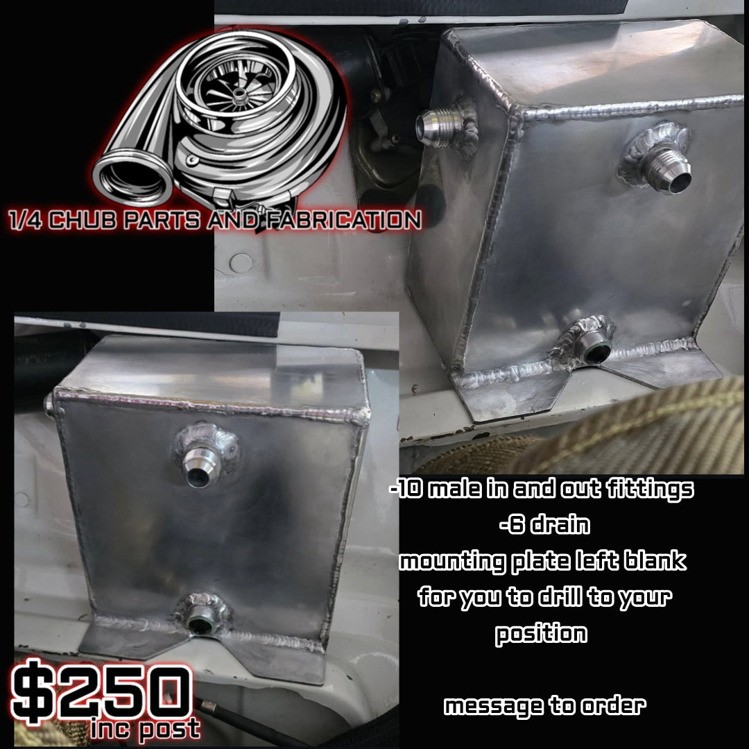 Gemini Catch can, oil air separator / breather tank