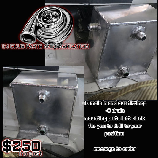 Gemini Catch can, oil air separator / breather tank