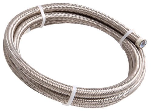 200 SERIES PTFE TEFLON BRAIDED STAINLESS STEEL HOSE  PER METRE