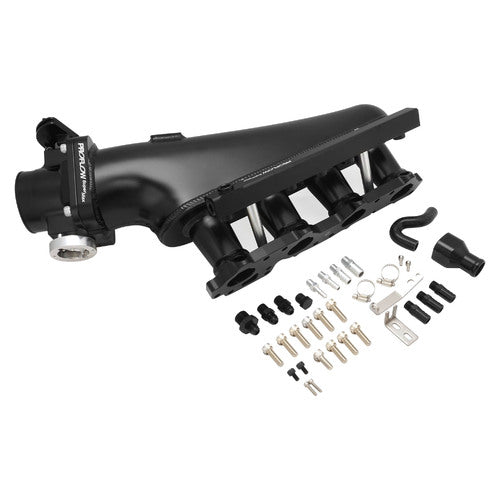 Proflow Intake Manifold Kit, For Nissan SR20 S14/S15, Fabricated Aluminium,76mm Throttle Body, Fuel Rail Kit