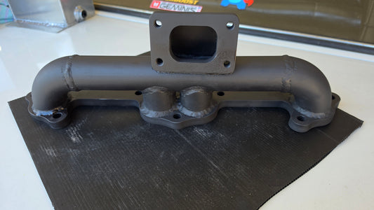 4ze1 log style turbo manifold
